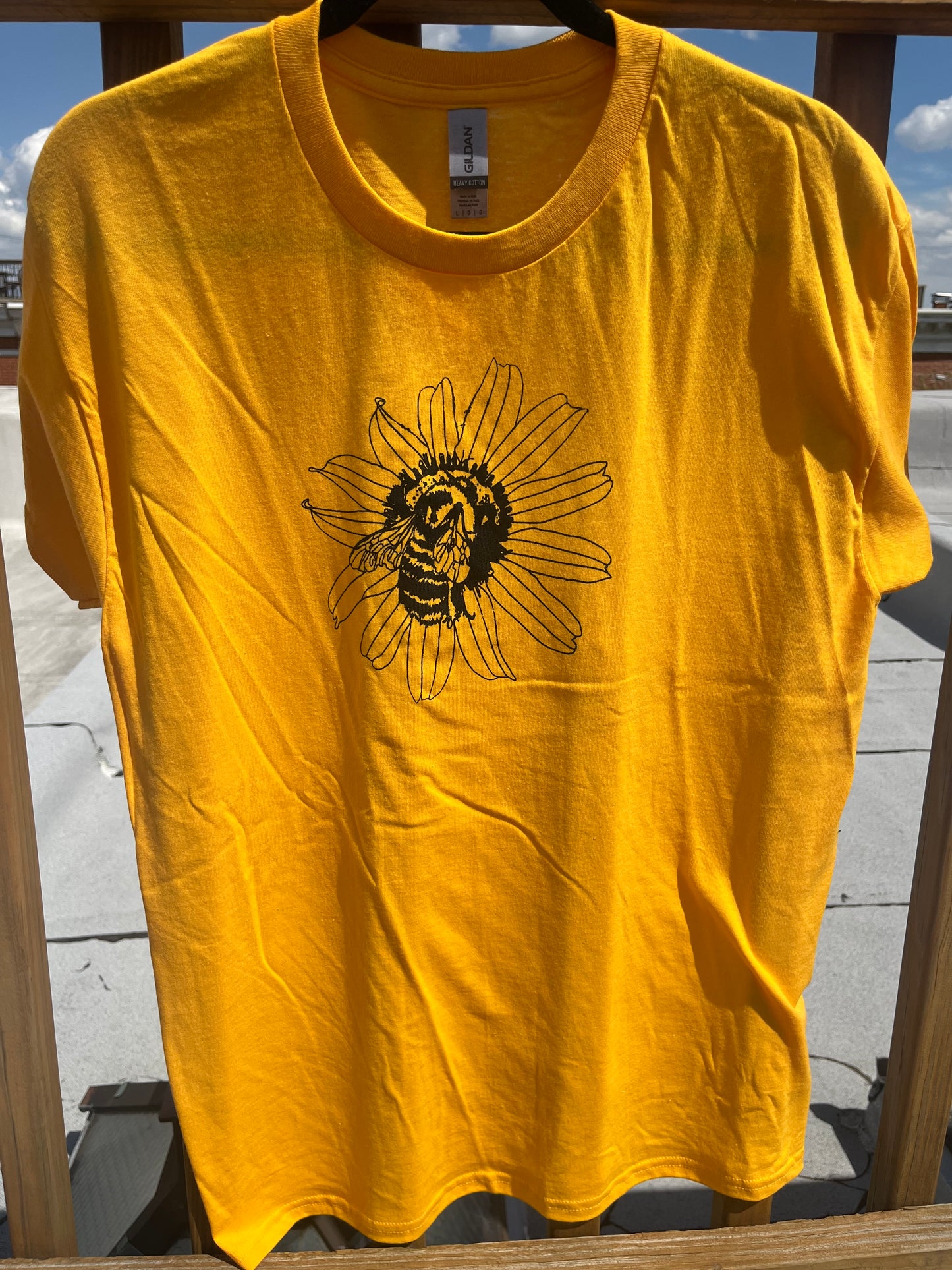 Bumblebee with Flower T Shirt