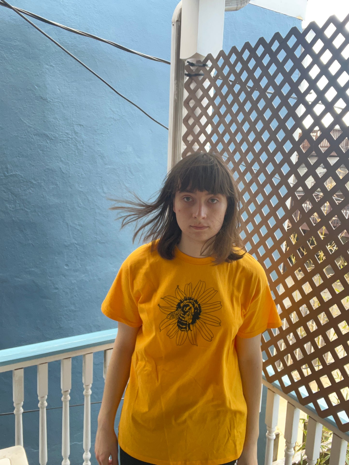 Bumblebee with Flower T Shirt